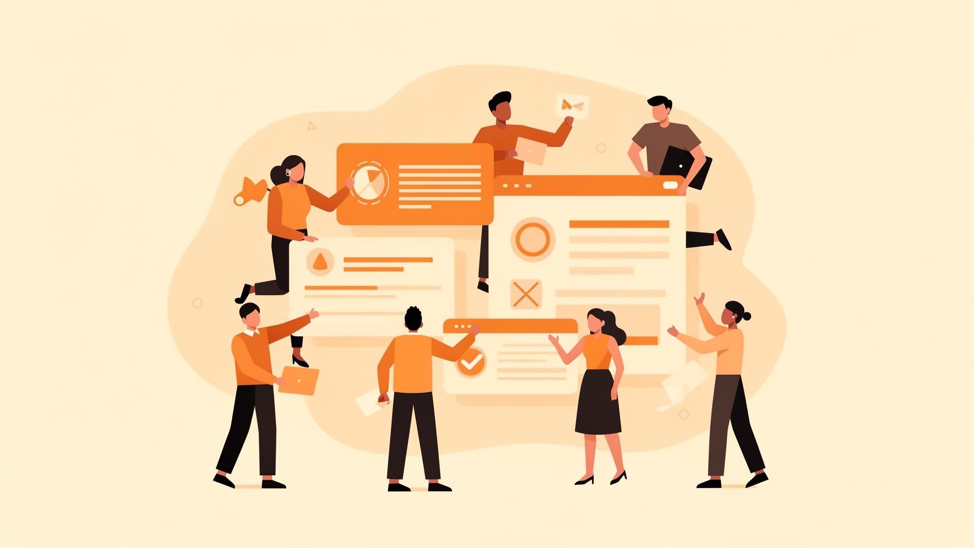 Marketing team collaborating with Automize AI